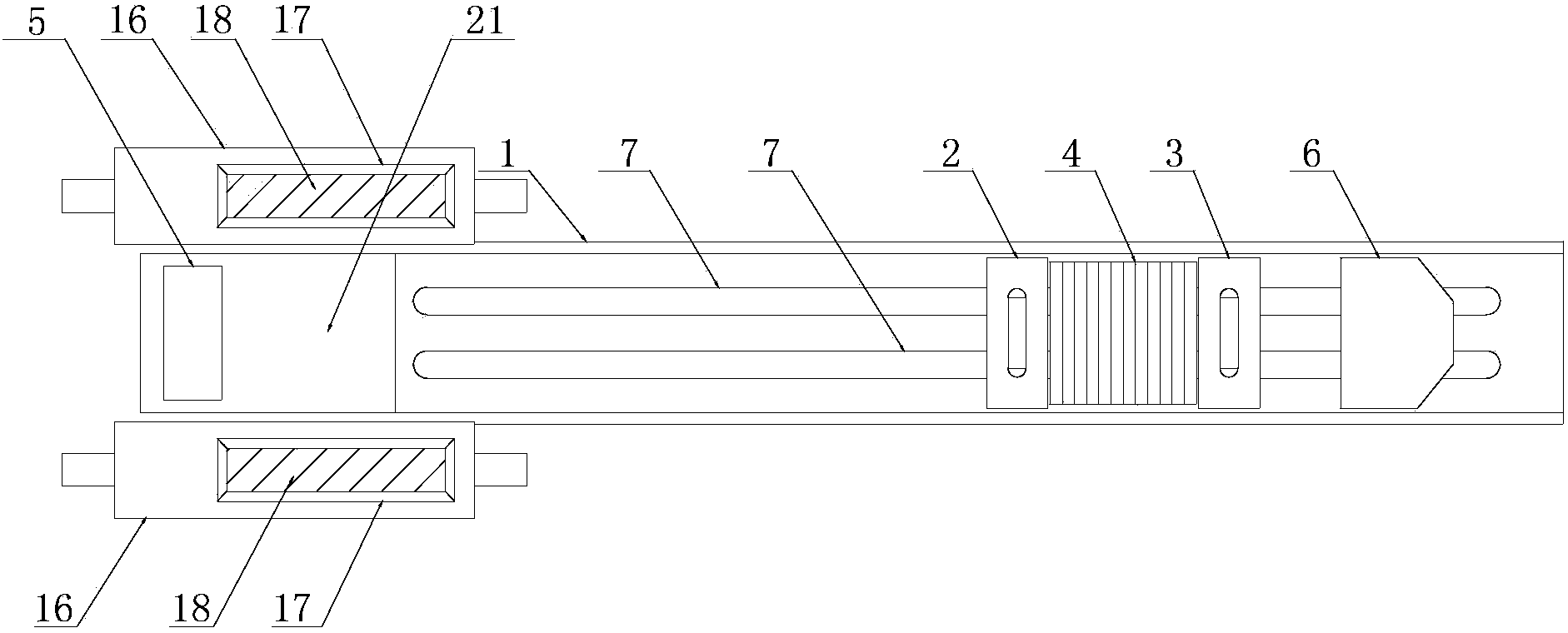 Positioning detecting device and positioning detecting method for collecting pipe of heat exchanger on core assembly part