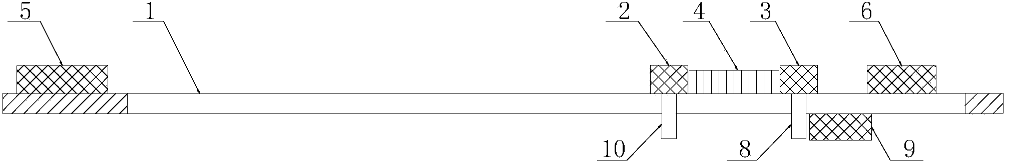 Positioning detecting device and positioning detecting method for collecting pipe of heat exchanger on core assembly part