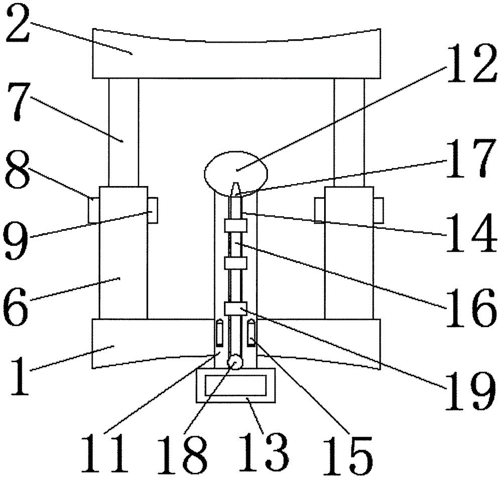 Pediatric clinical oral examination device