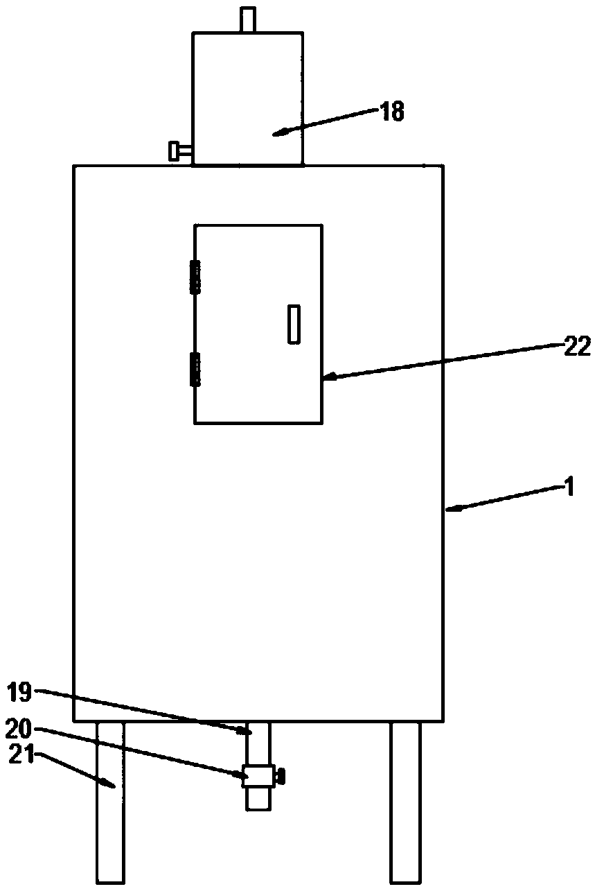 Pollution-proof cell culture device for biological cells