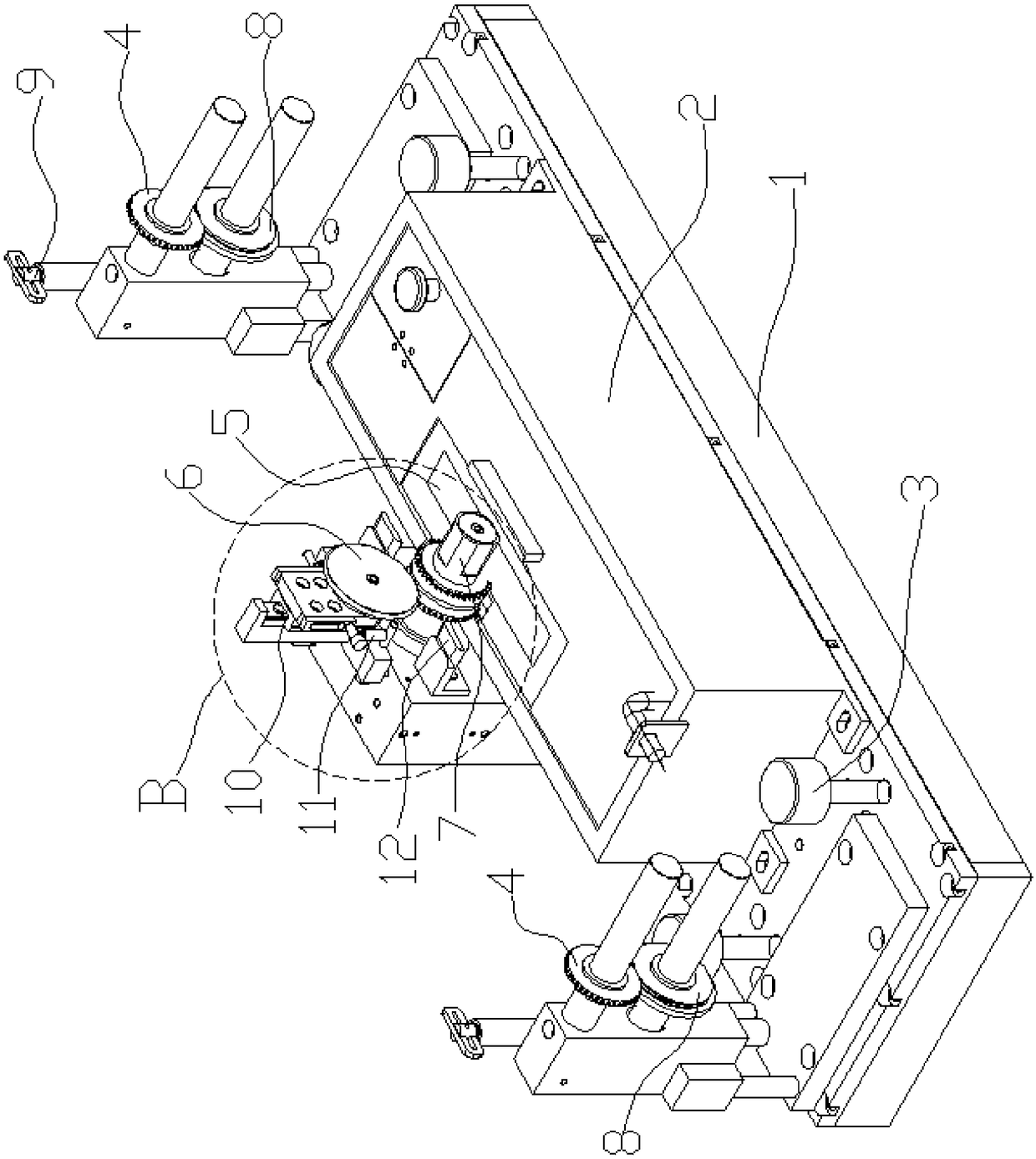 Continuous wax dispersing groove