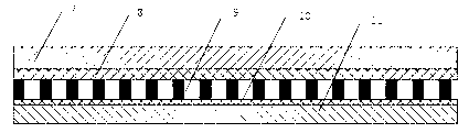 Polydimethylsiloxane array micropore film preparation method