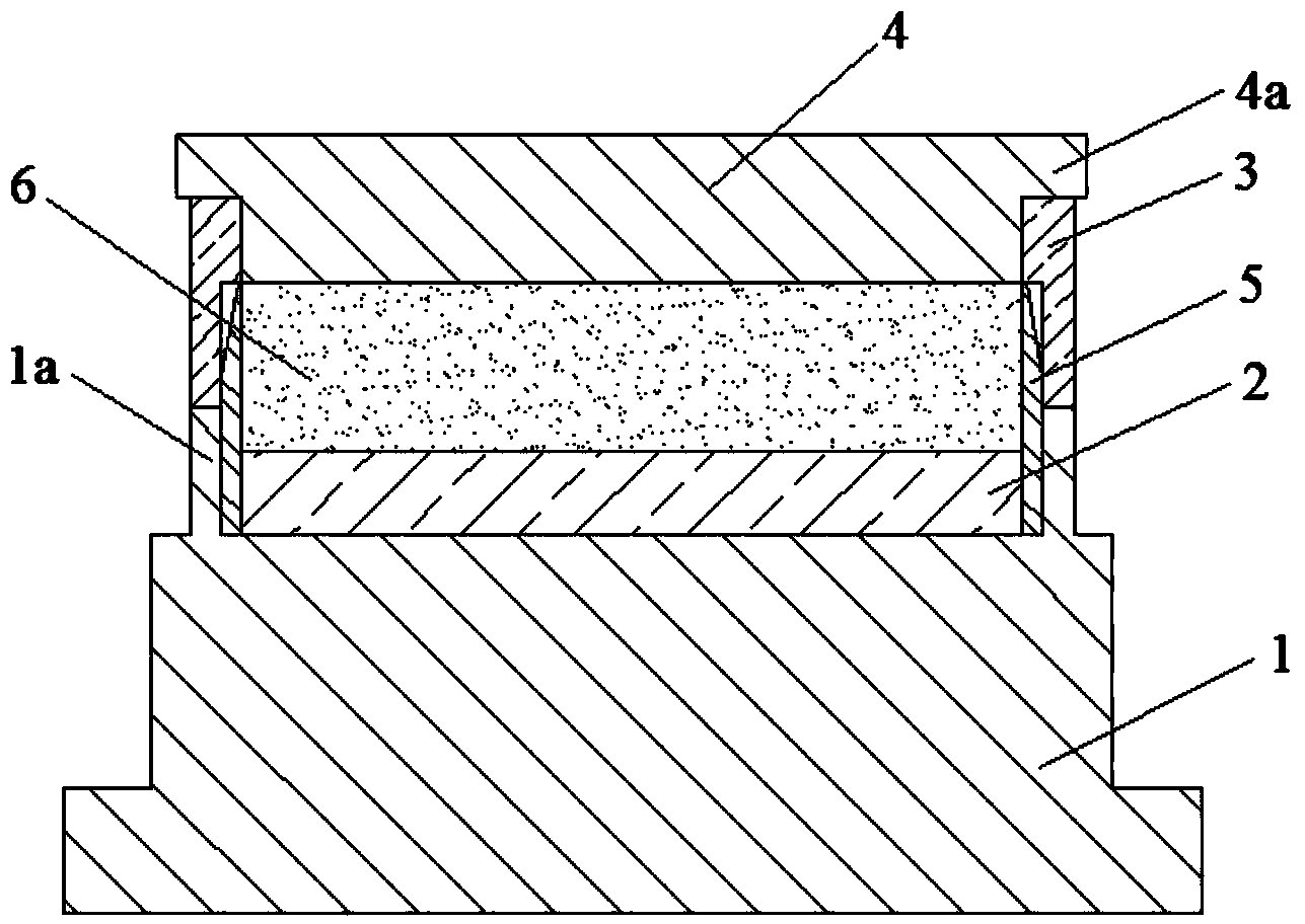 Bidirectional layered sample pressing device for preparing consolidation test sample and sample pressing method thereof