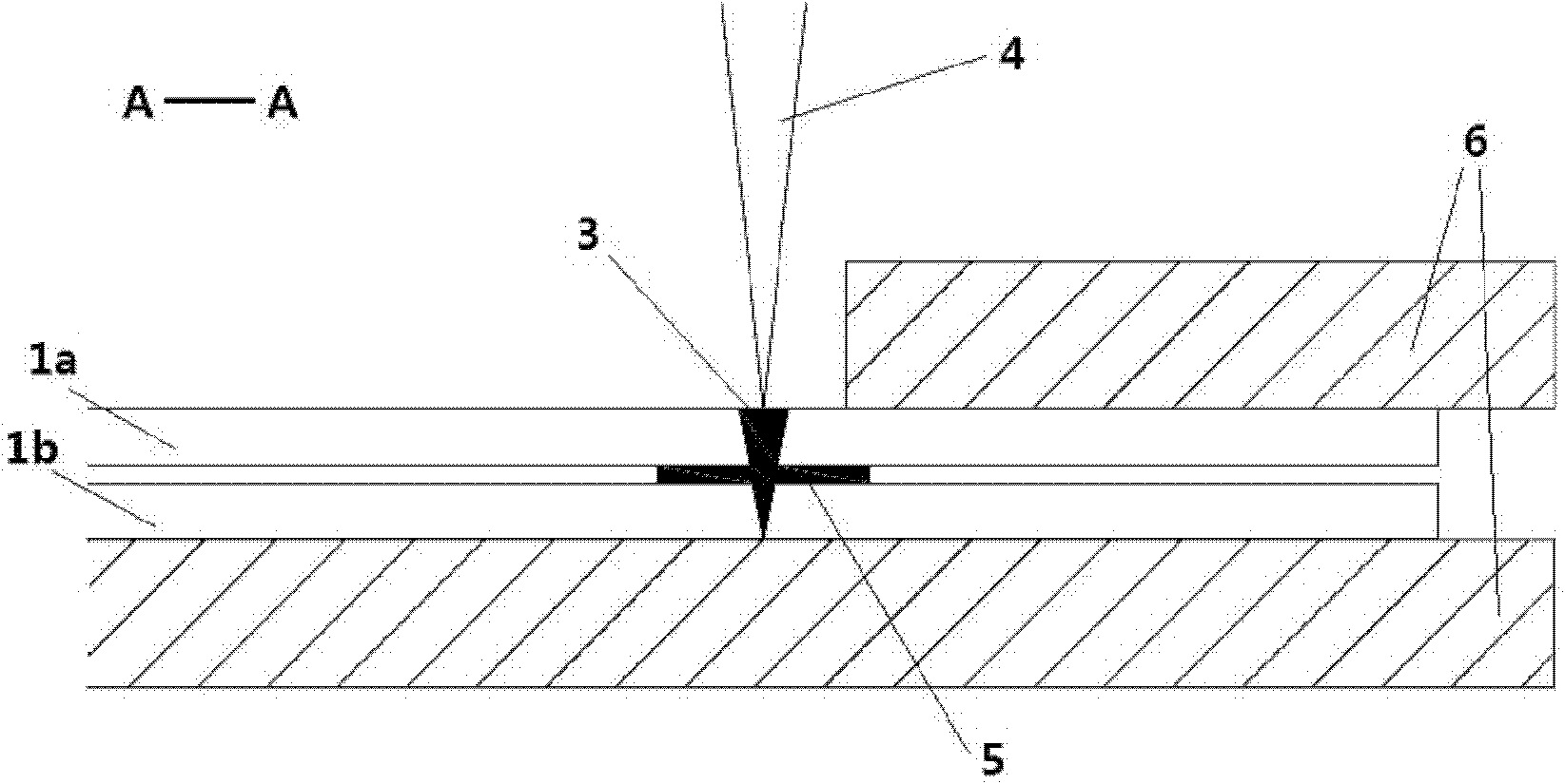 Laser weld-bonding method of bipolar plate of fuel cell