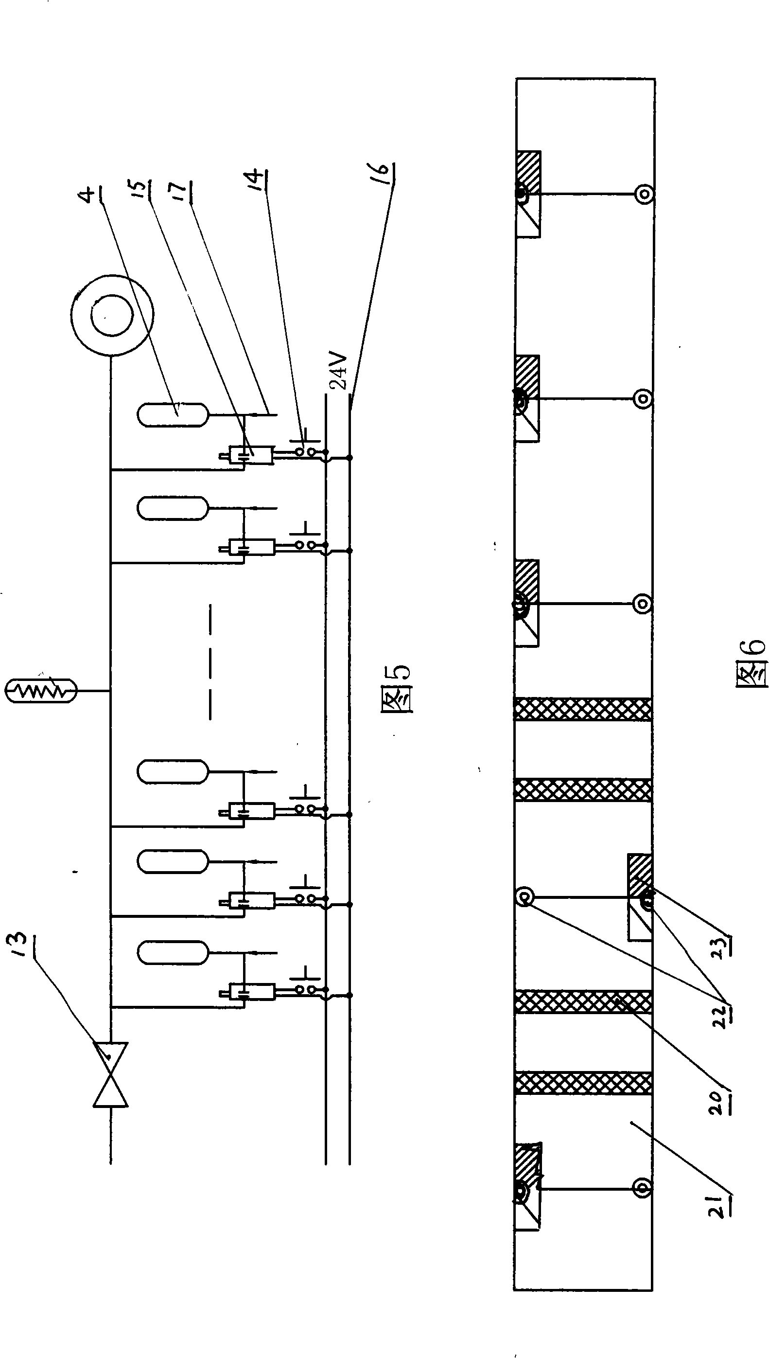 Simulation experiment bench for stope mining machinery