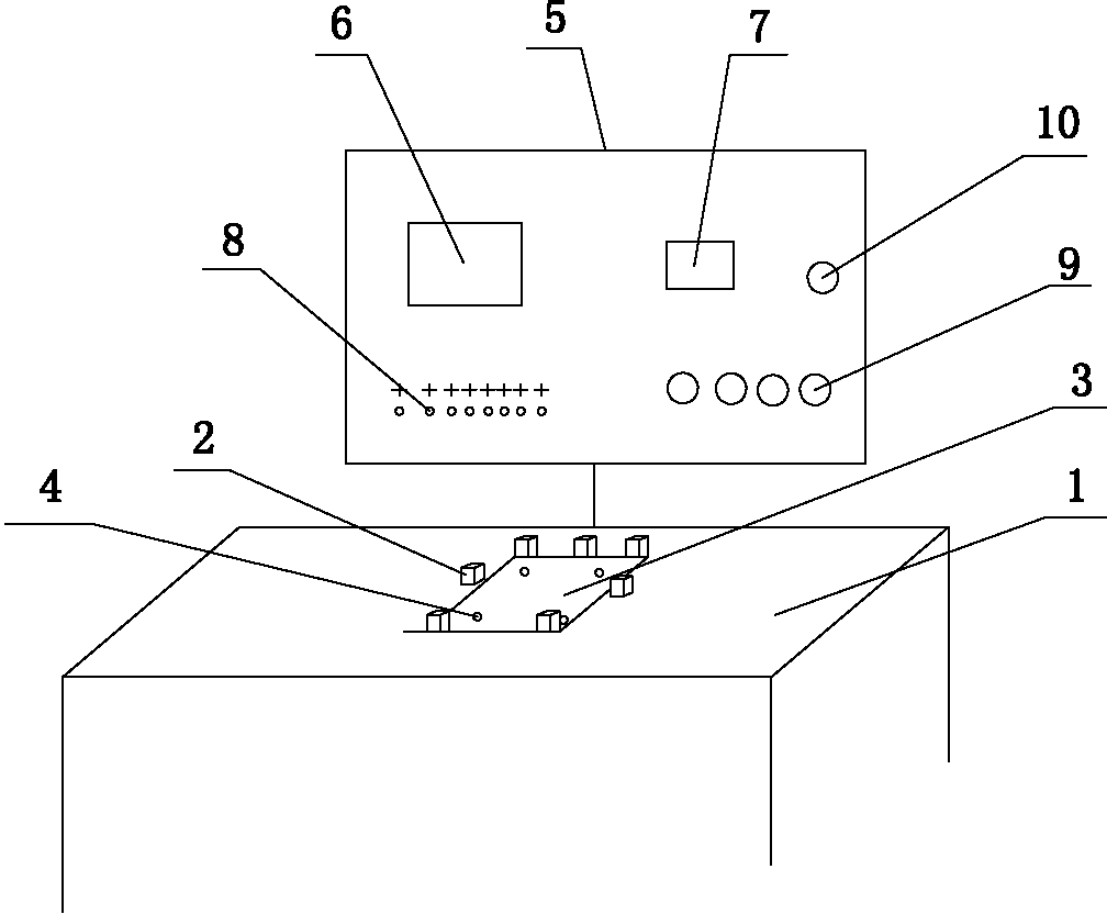 Light type adjusting machine