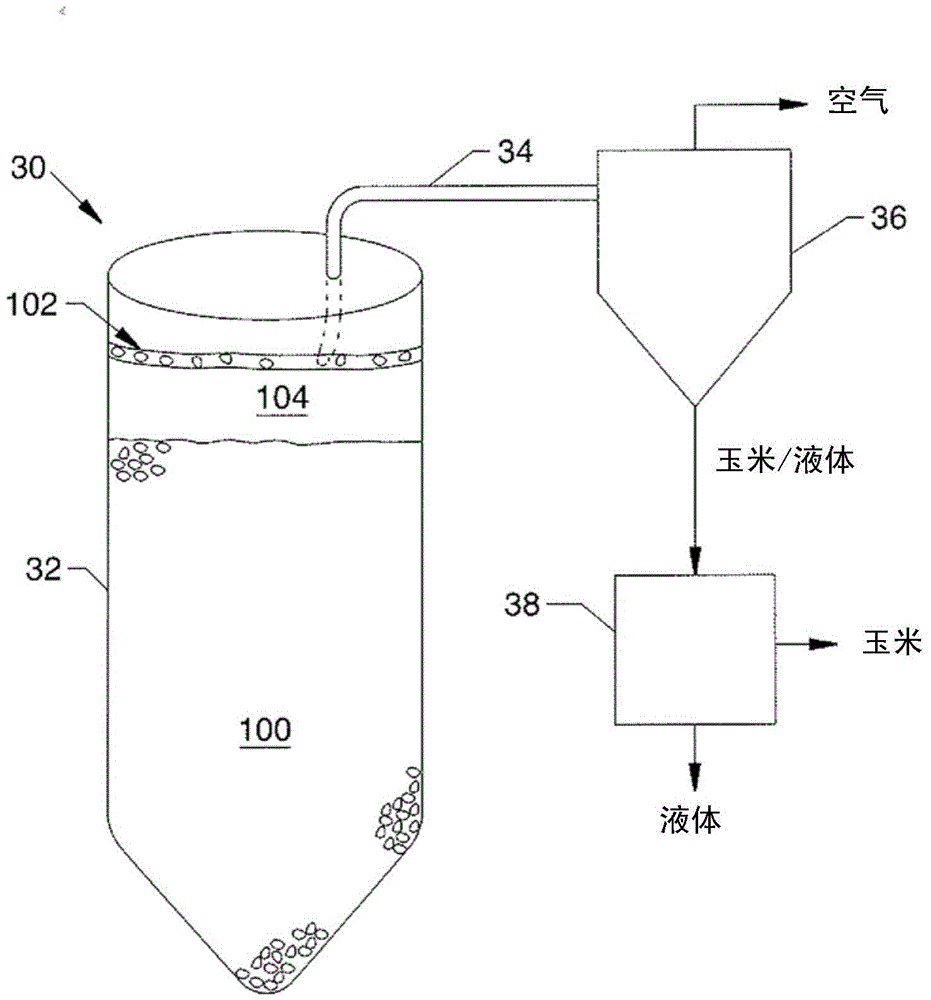 Method and apparatus for reducing aflatoxin-contaminated corn