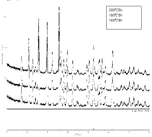 Method for preparing lithium iron phosphate positive pole material through hydrothermal method