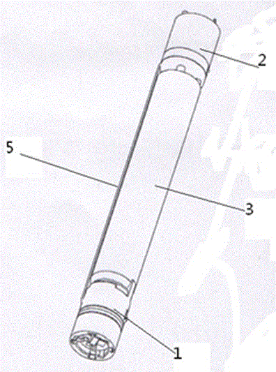 Assembling method for electronic cigarette and electronic cigarette convenient to demount and mount