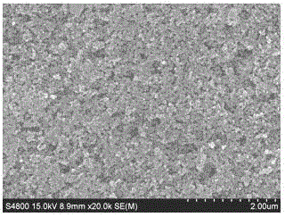 Semiconductor film with gradually increased hole diameters of different layers and preparation method thereof