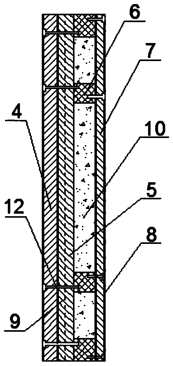 Fireproof system for cable