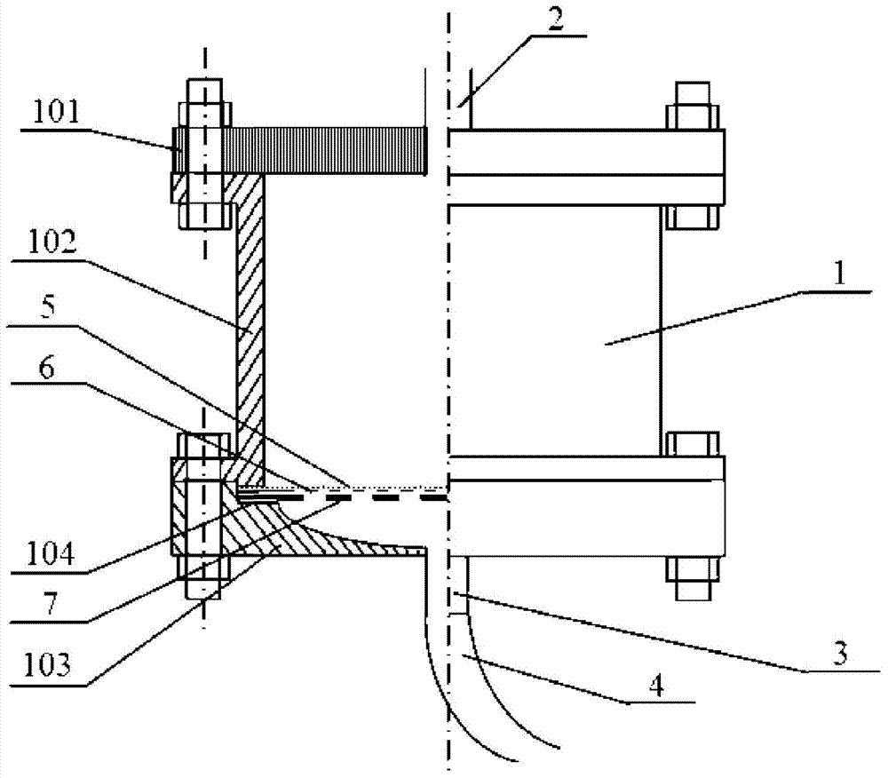 Preparation method of carbon nanotube (CNT) enhanced SiC based nano composite material film