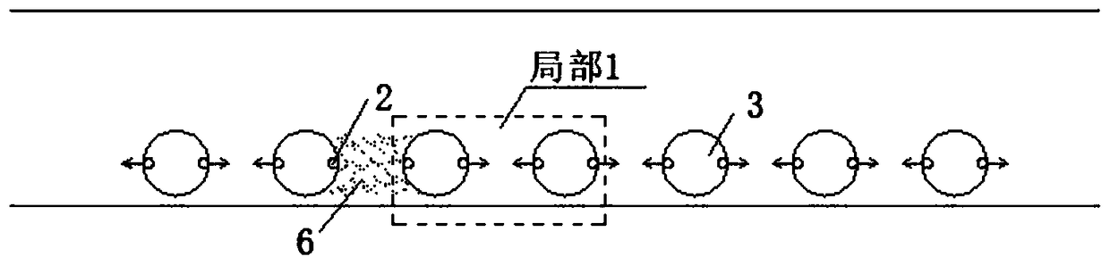 Tunnel waterproof curtain construction precision-guided grouting method