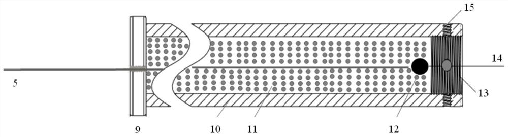 A combustion-to-detonation wave velocity measurement device