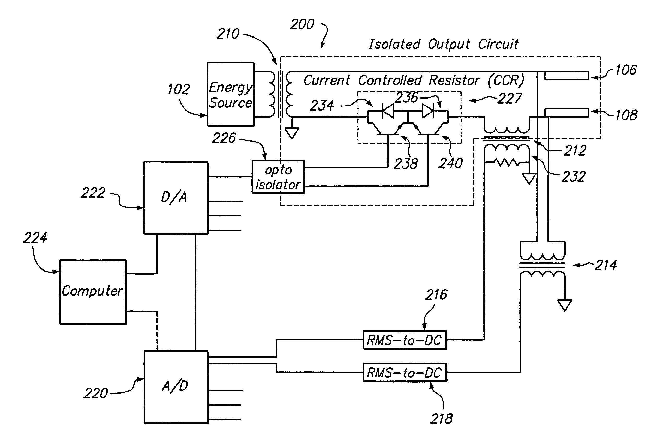 Methods and apparatus for dispersing current flow in electrosurgery