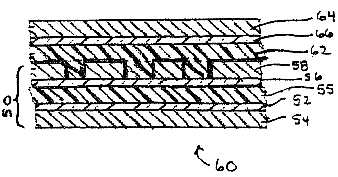 Circuit materials with improved bond, method of manufacture thereof, and articles formed therefrom