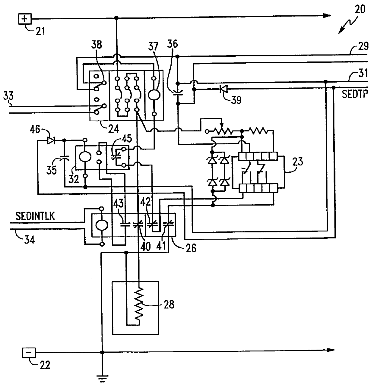 Fuel cell generator energy dissipator