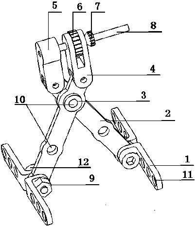 A traction device for assisting the automatic recovery of wound growth