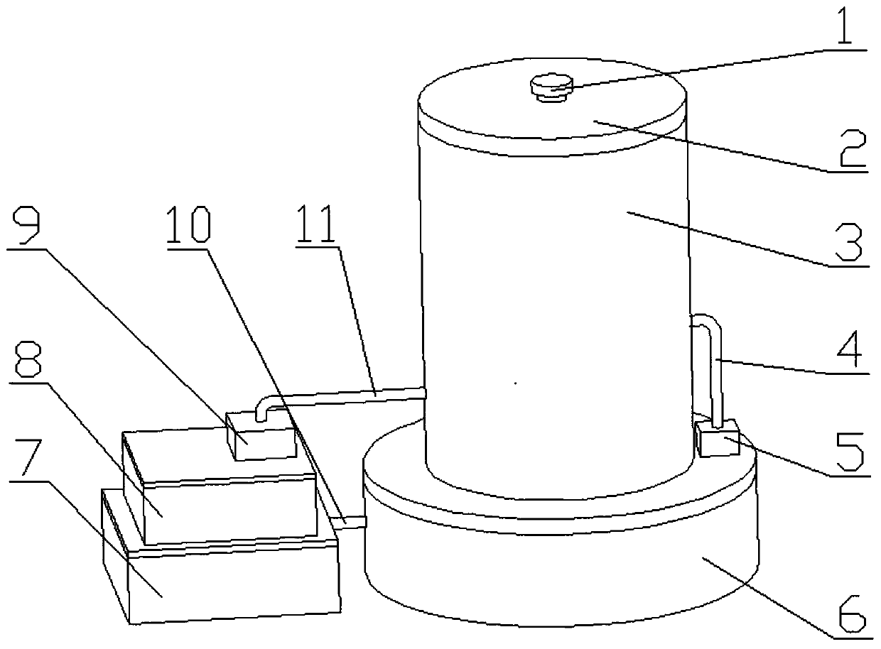 Process method and device for extracting pea albumin from water