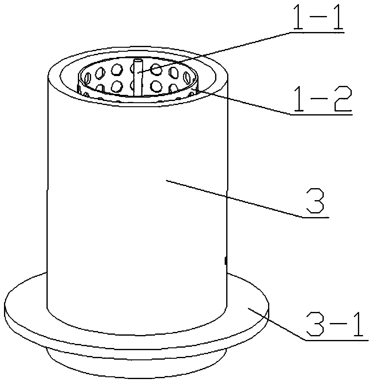 Process method and device for extracting pea albumin from water