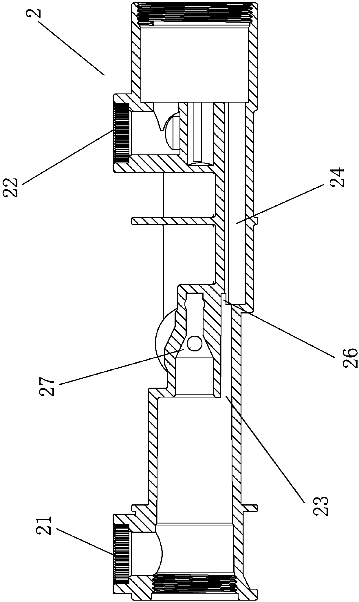 Pressure increasing valve body