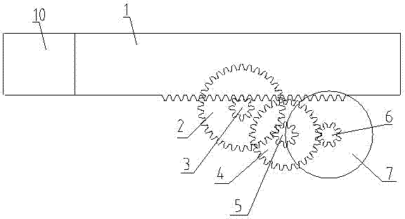 Low-noise mechanism and lock with same