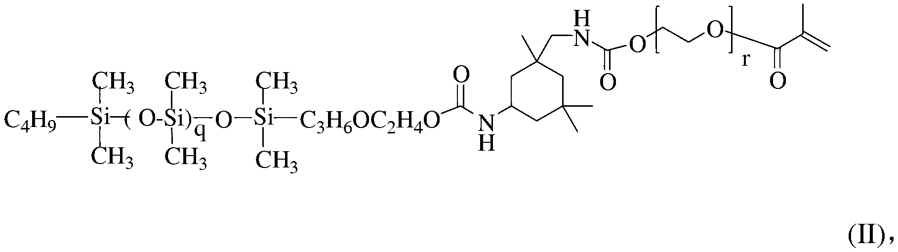 Contact lens material, contact lenses and method for manufacturing contact lenses