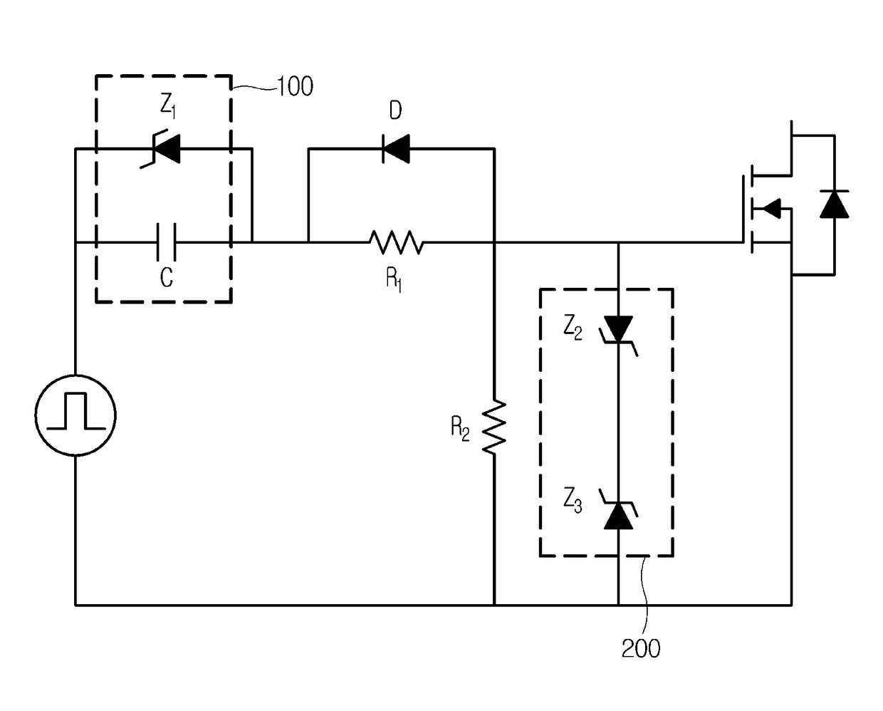 Switch driving circuit, and power factor correction circuit having the same