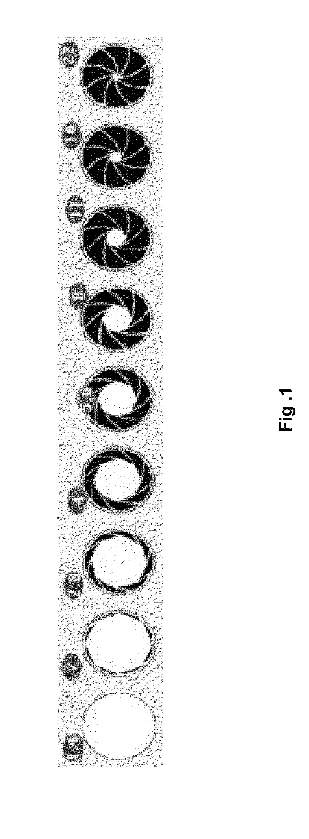 Adjustable apodized lens aperture