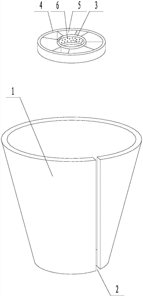 Anti-falling manual tool for peeling rodlike crop