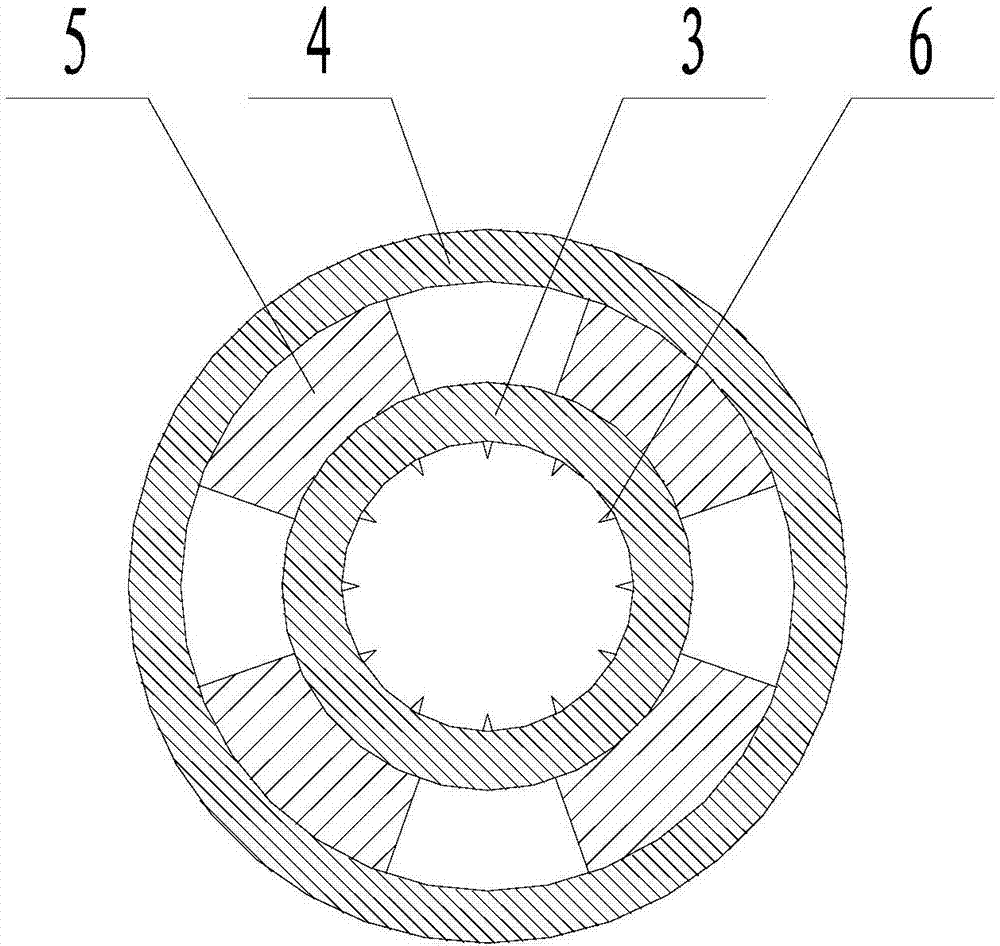 Anti-falling manual tool for peeling rodlike crop