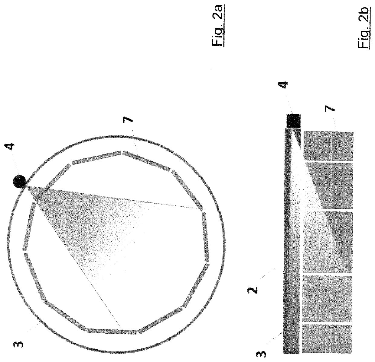 Circular x-ray tube and an x-ray instrument comprising the circular x-ray tube