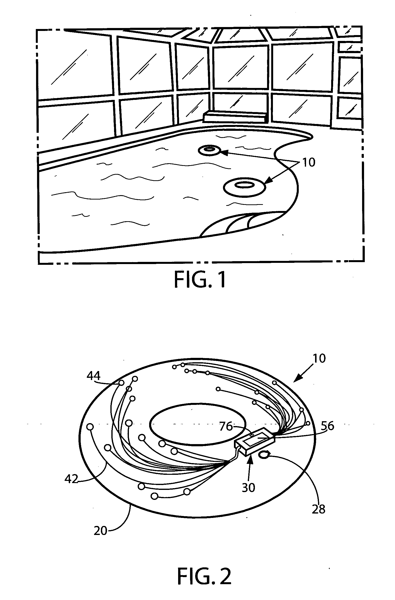 Light emitting flotation device