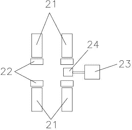 Detection system for fatigue-resistant performances of automobile brake and accelerator