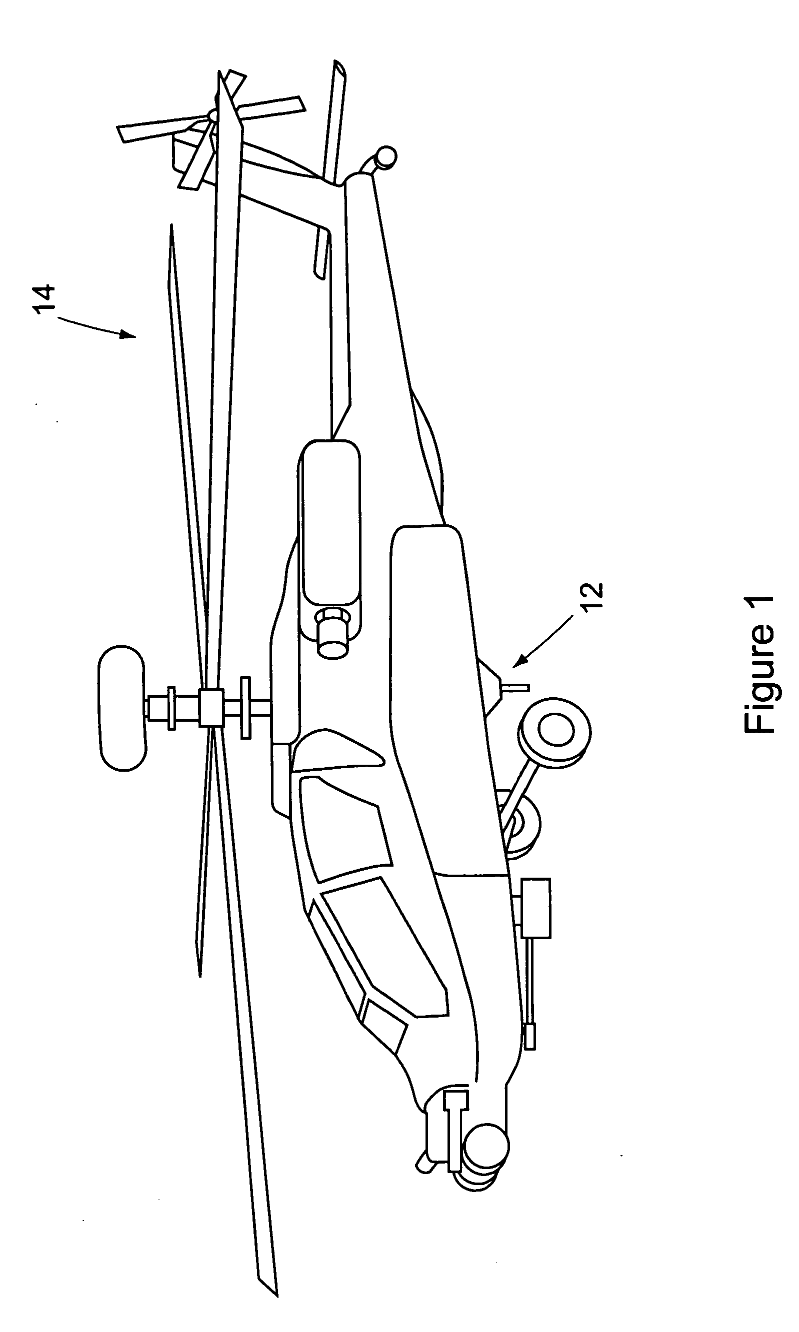 Landing assist probe retention strap