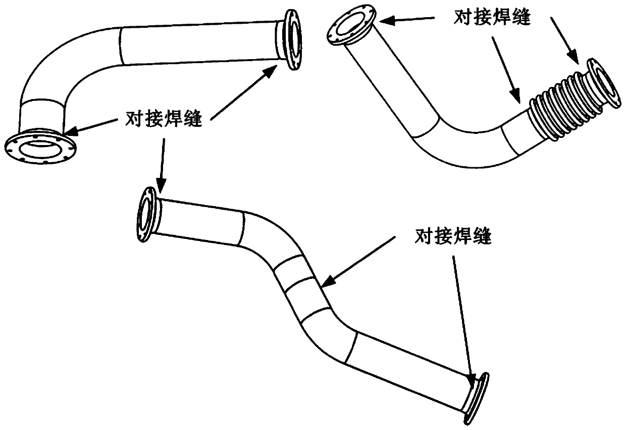 A clamping device and clamping method suitable for elbow welding