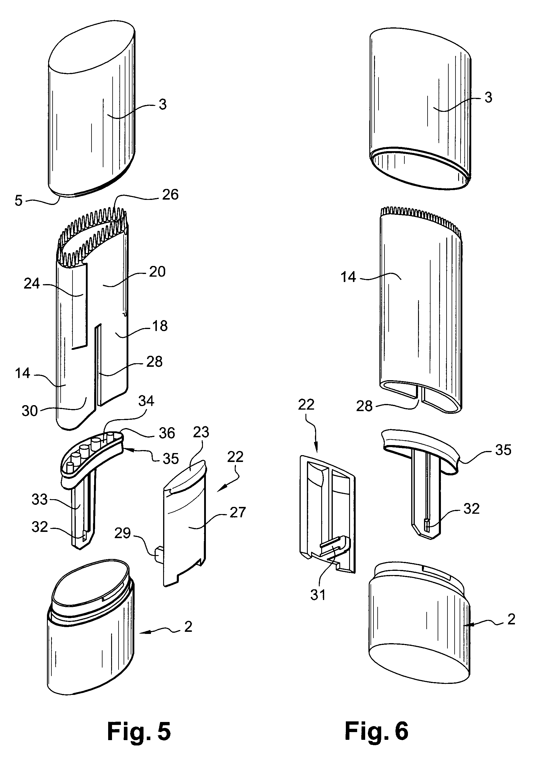 Device for packaging and applying a product