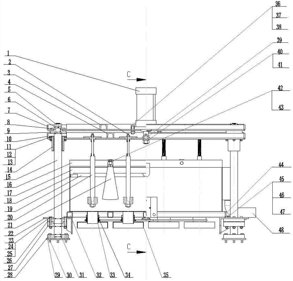 Round cake type nori dehydrating, blanking and forming equipment and forming method