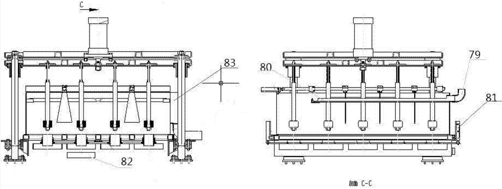 Round cake type nori dehydrating, blanking and forming equipment and forming method