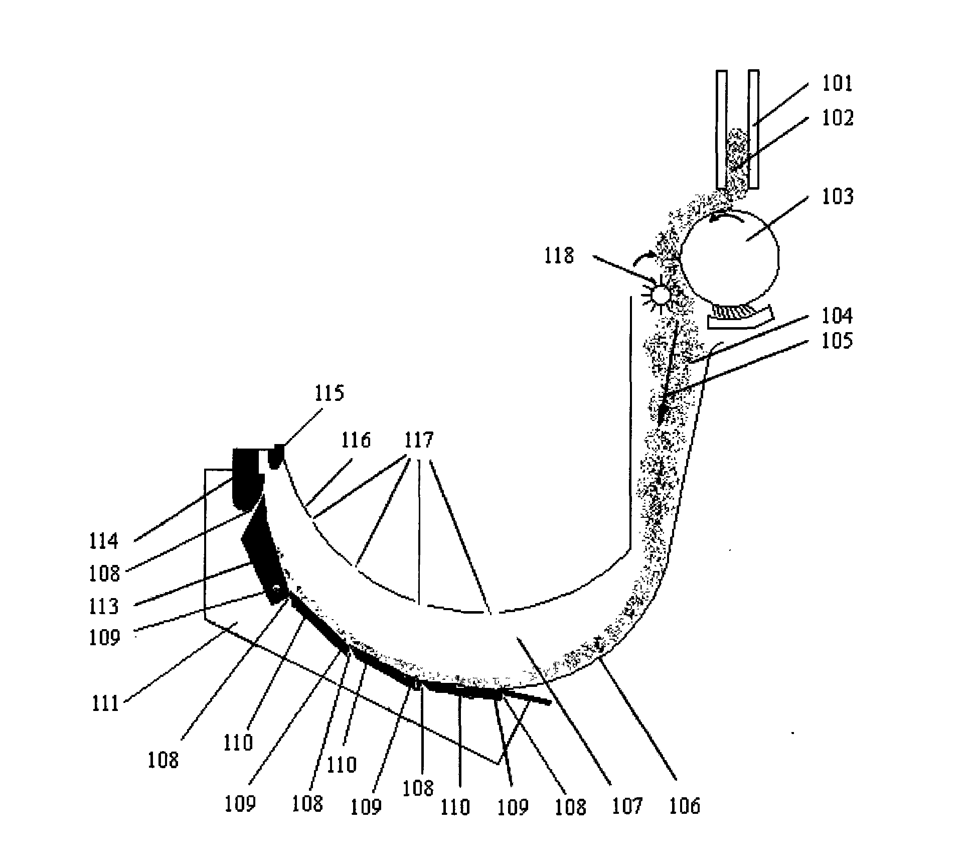 Manufacture method of tobacco strips and air groove