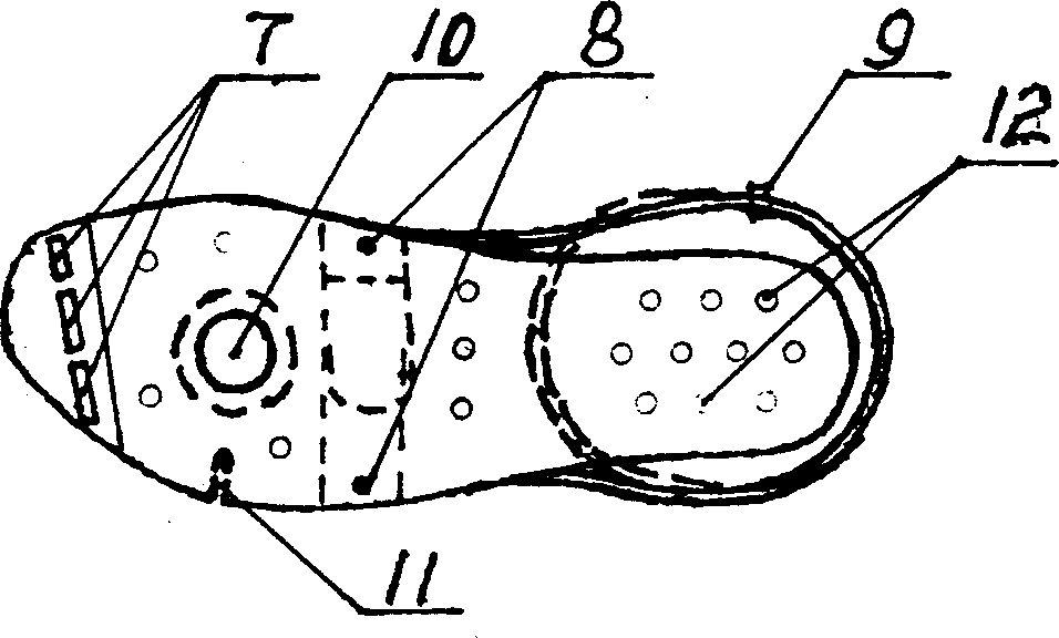 Ankle and foot orthopedic device with functional electric irritation electrode