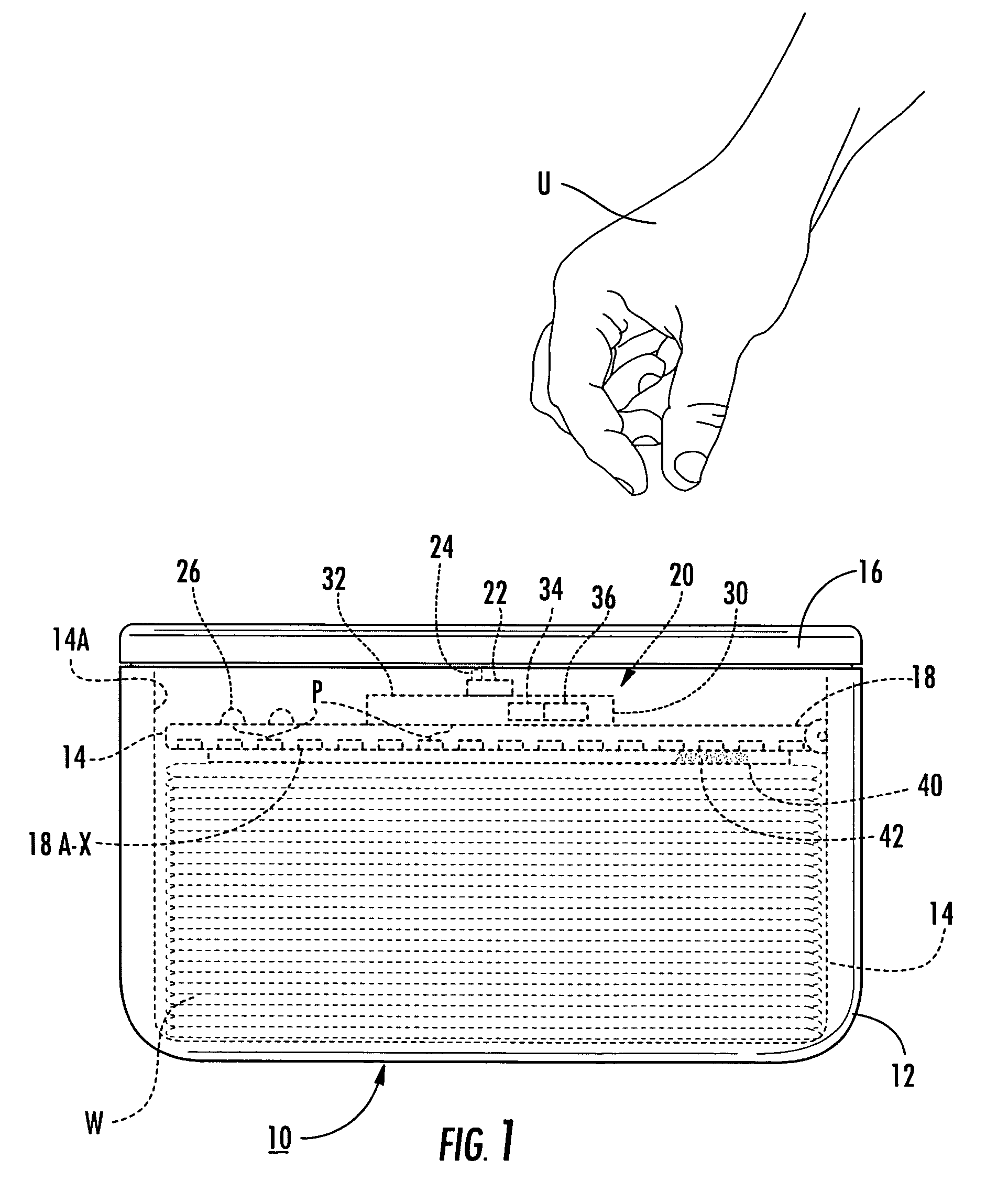 Micro powered warming container