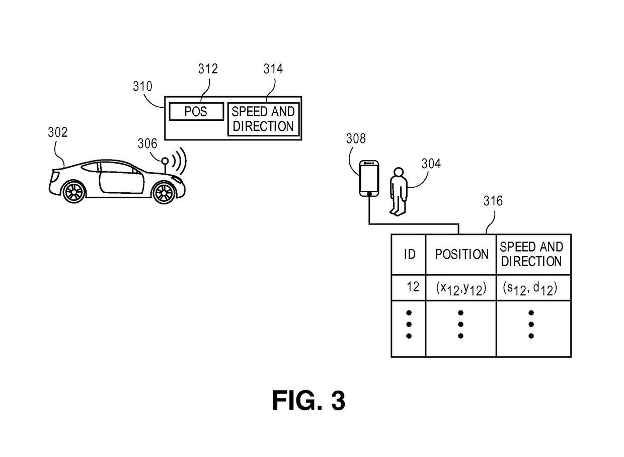 Wireless beacon collision warning system