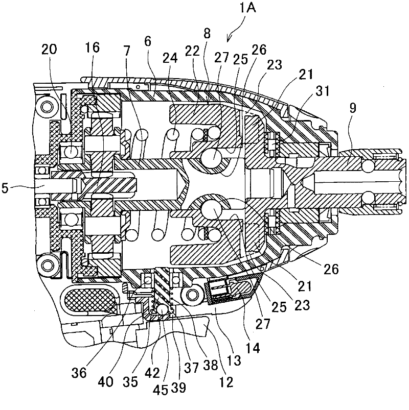 Striking device