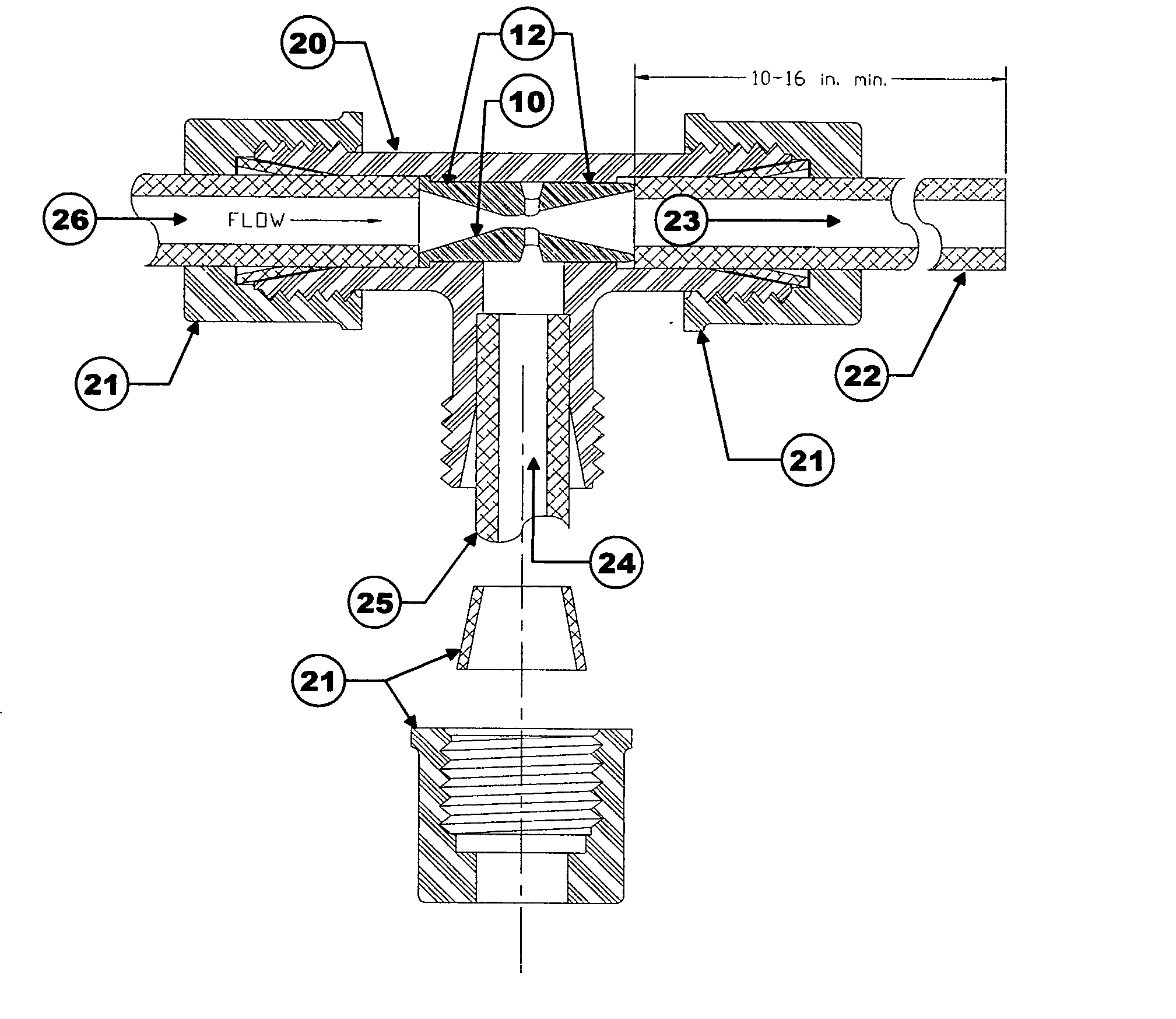 Cylindrical insert fluid injector / vacuum pump