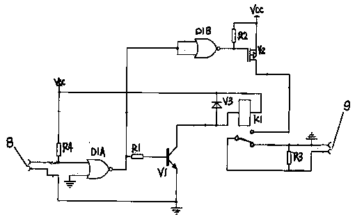 Cargo-parachute separation mechanism after airdrop device entering water