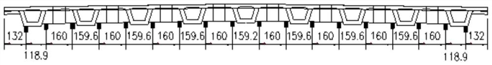 Construction method for synchronously jacking whole bridge to replace support