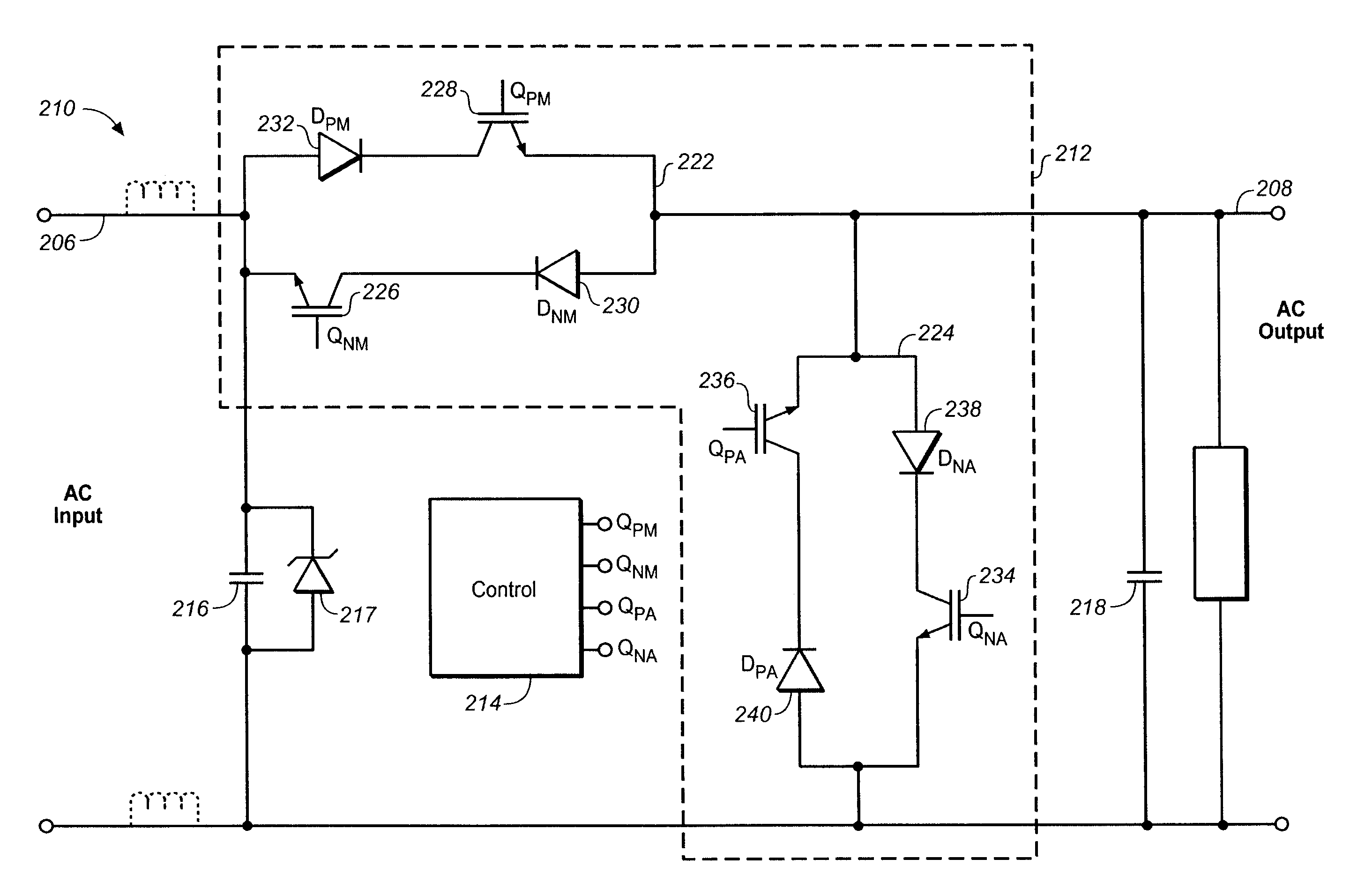 System and method for AC voltage regulation