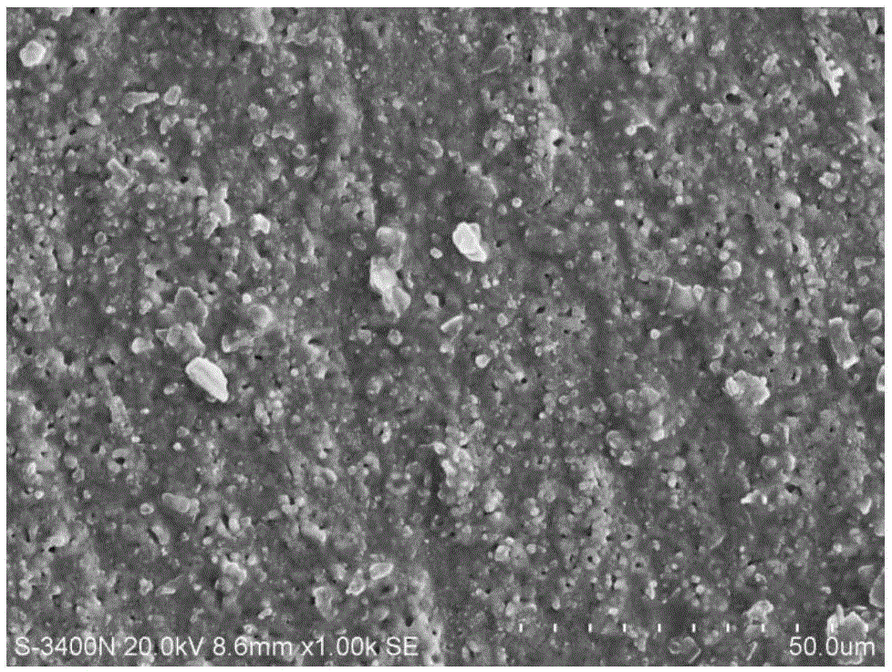 Method for preparing nano SiO2 containing coating on surface of cast aluminium alloy through micro-arc oxidation