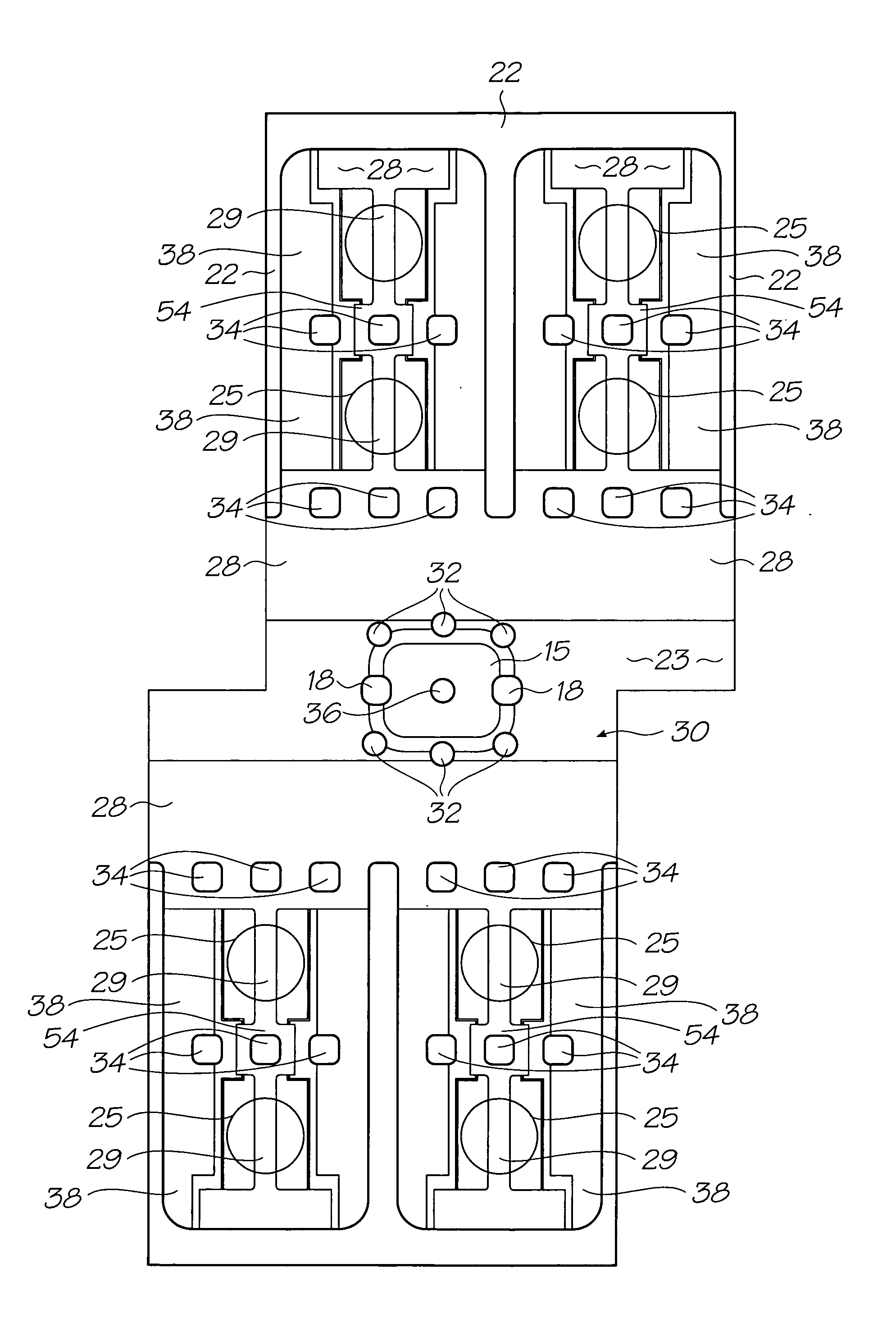 Inkjet printhead with bubble trap